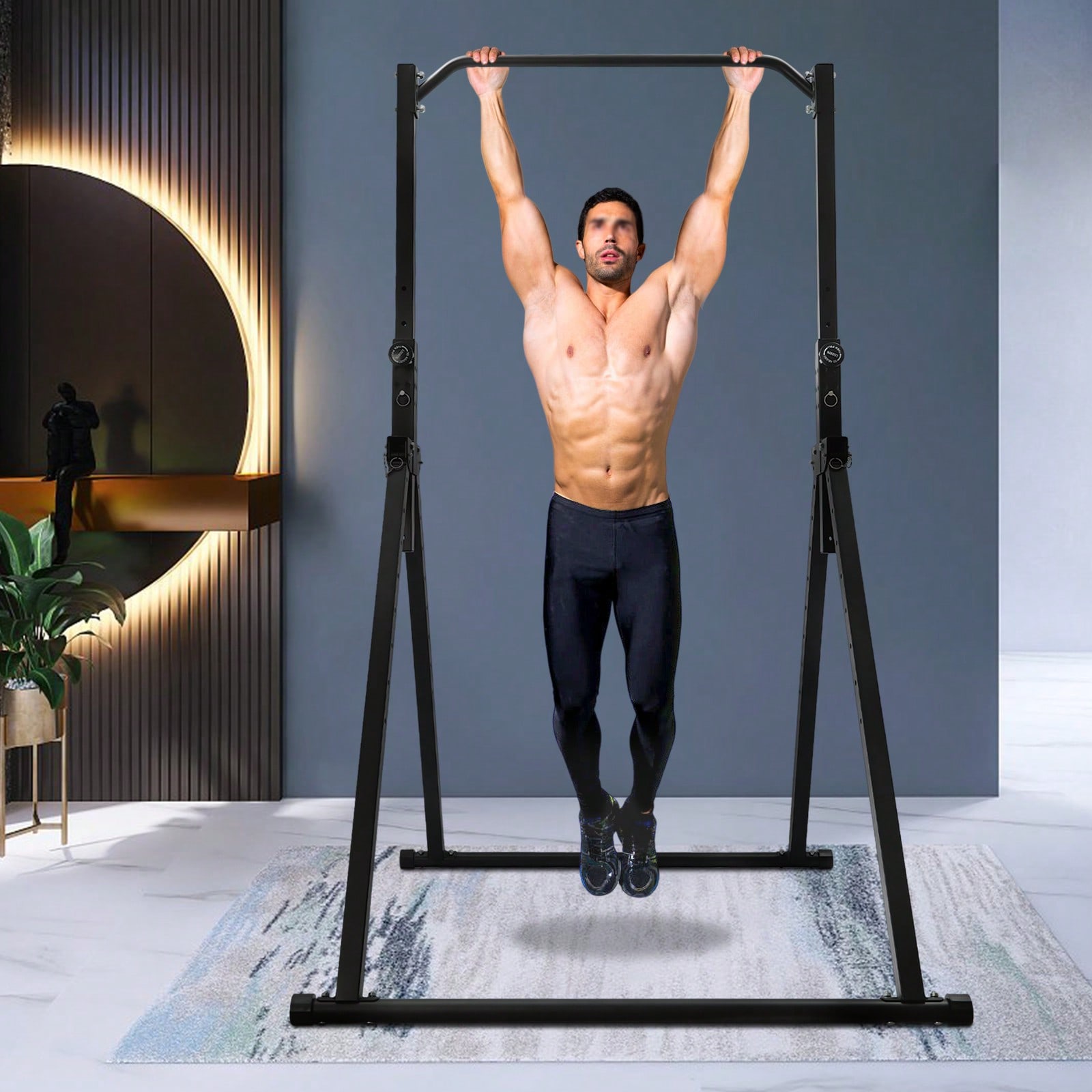 Home Bar And Gym - Estação de Pull-Up Triangular, Barra de