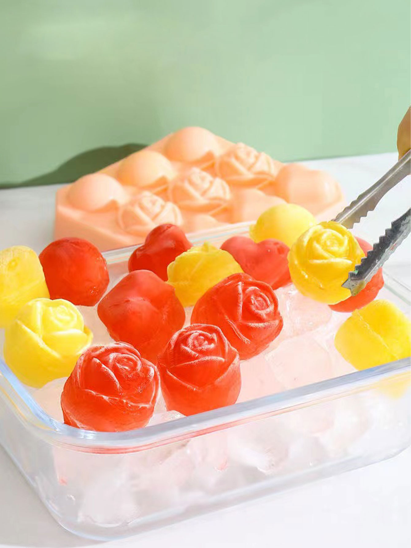 Molde de cubo de gelo rosa ban - Ice Mold Sphere avaliação e preço