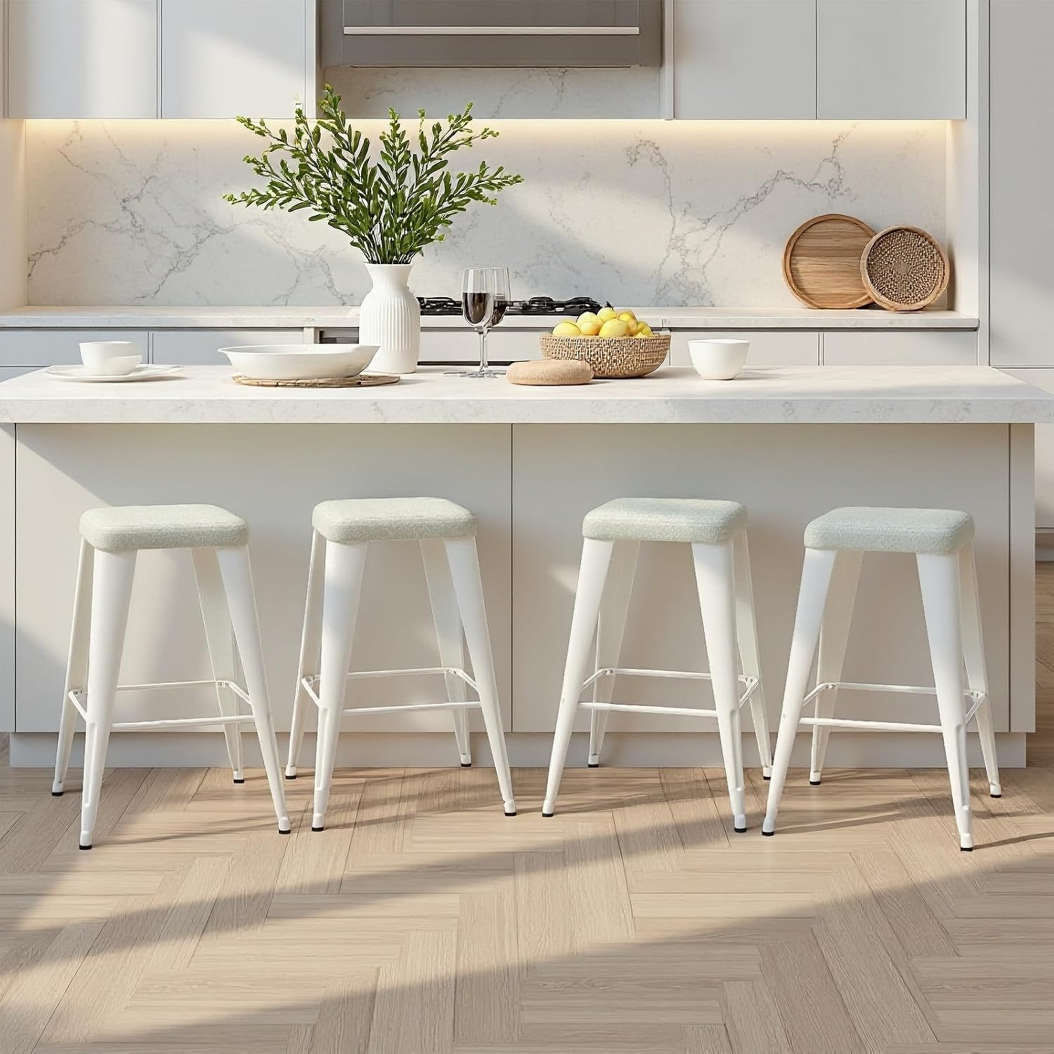 Conjunto de 4 Banquetas de Bar - Home Bar Stools avaliação e preço