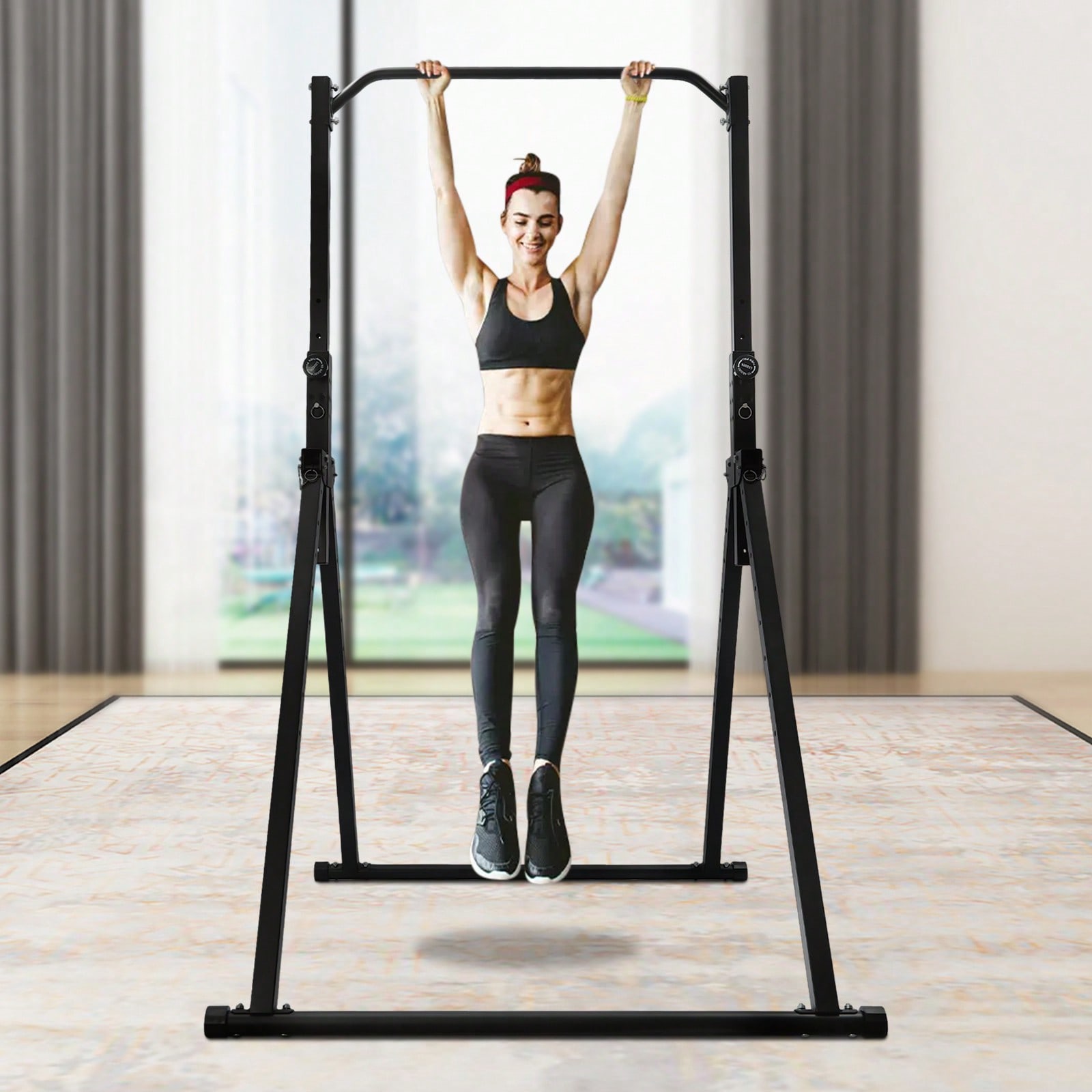 Estação de Pull-Up Triangular, - Home Bar And Gym avaliação e preço