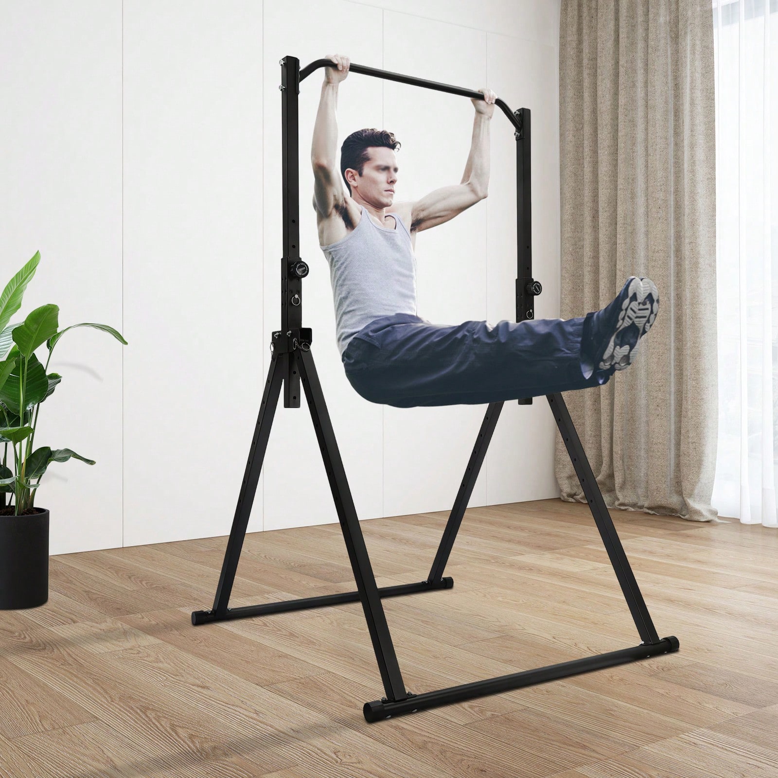 Estação de Pull-Up Triangular, - Home Bar And Gym avaliação e preço