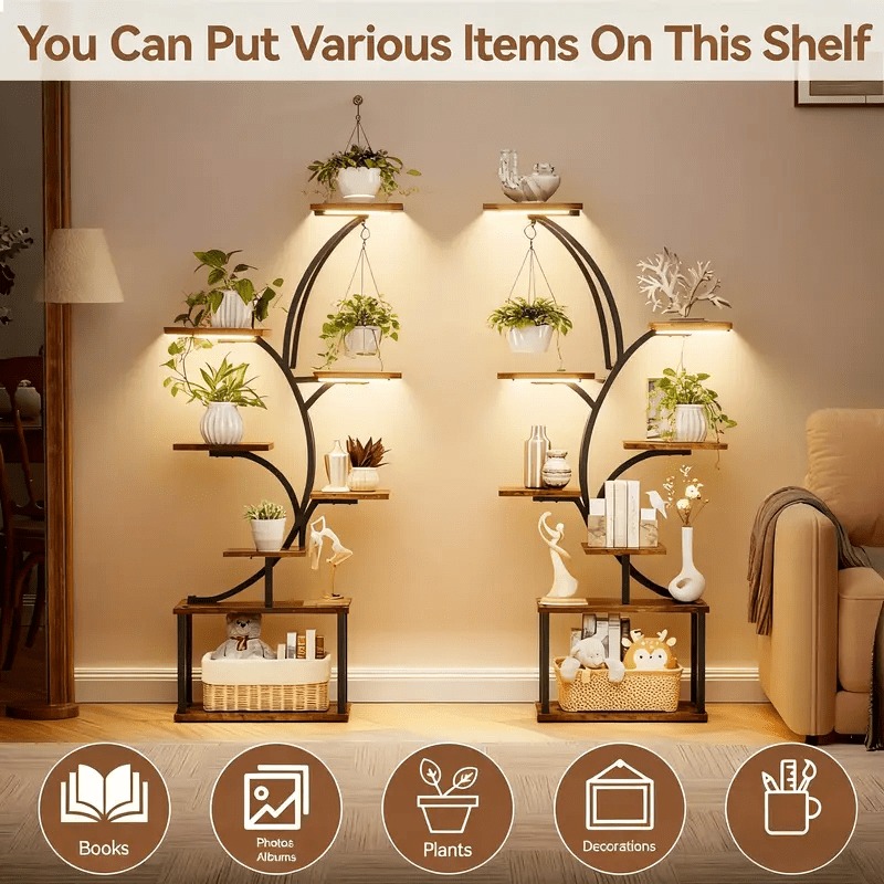 Estante de Metal para Plantas  - Home Bar Shelves avaliação e preço