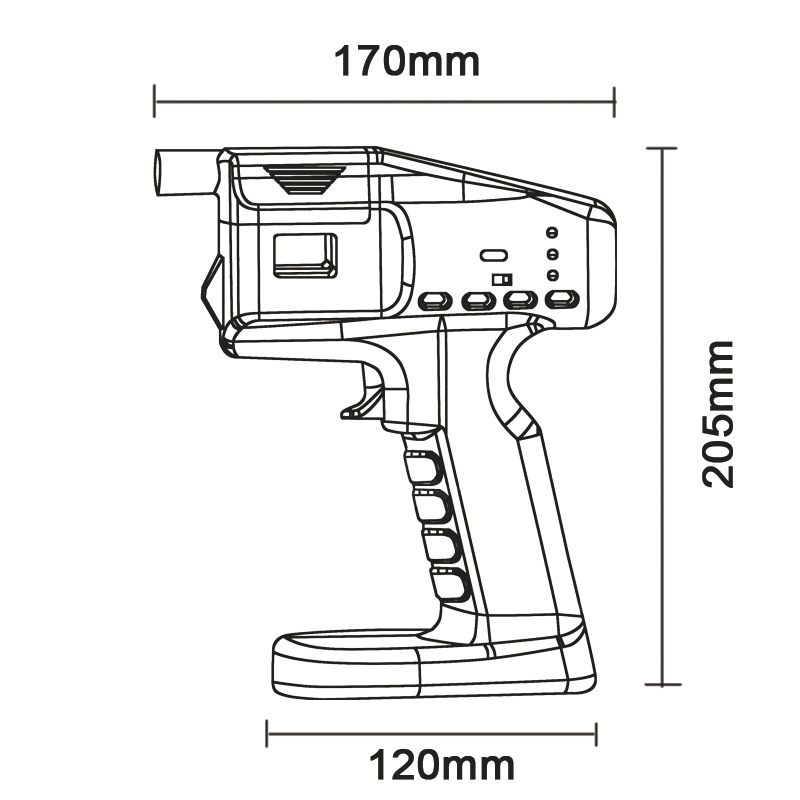 Kit de pistola de coquetel bla - Smoking Gun Kit avaliação e preço