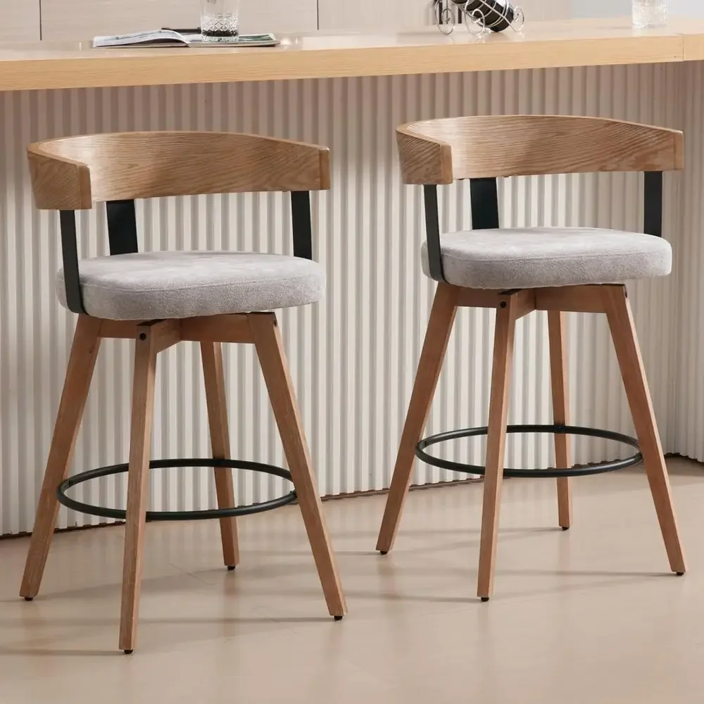 Conjunto de 2 Banquetas de Bar - Home Bar Stools avaliação e preço