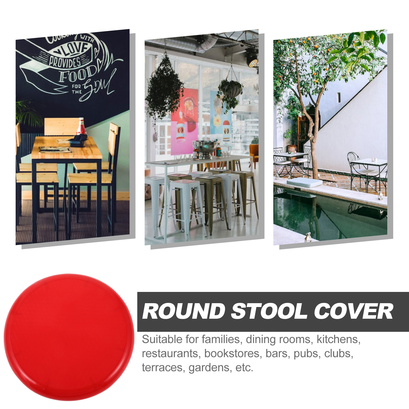 Assento de Banqueta Redondo de - Home Bar Stools avaliação e preço